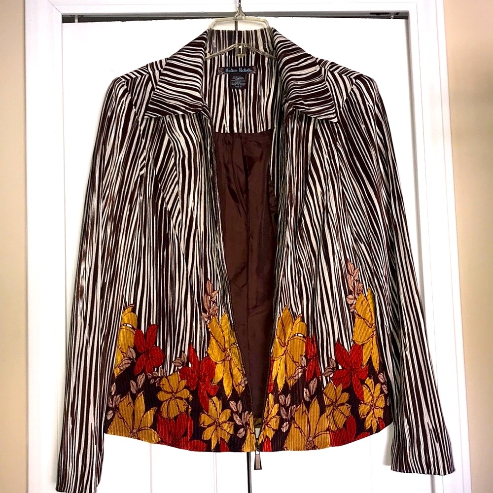 Madison Michelle Floral Blazer size Small